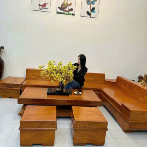 Bàn Ghế Gỗ Cao Cấp - HTS6