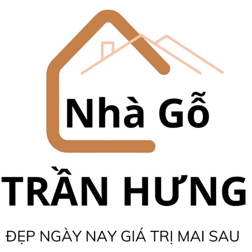 logo nhà gỗ Trần Hưng