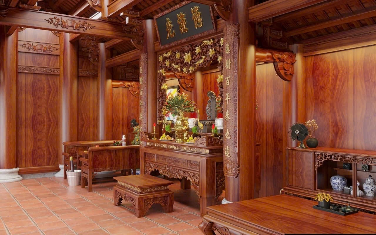 nhà gỗ Bình Dương
